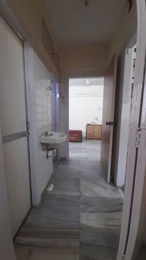 Building Lobby in 1 BHK Apartment at Mhada Apartments, Goregaon East – for Rent