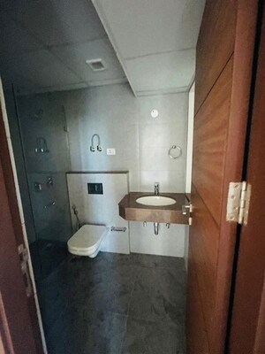 Bathroom in 4 BHK Apartment at Godrej Meridien, Sector 106 – for Rent