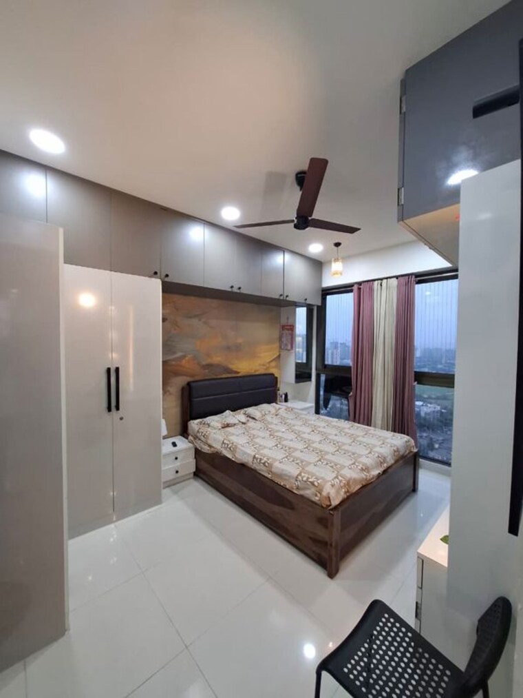 Bedroom, sheth-auris-bliss 2 Bedroom 691 Sq.Ft. Apartment In Malad West Mumbai 10457189