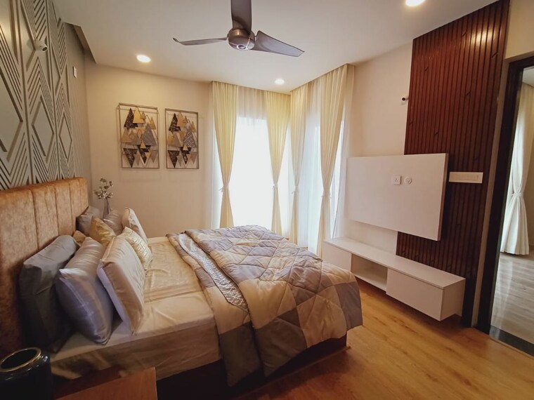 Bedroom, daiwik-salvina-sapphire 4 Bedroom 3750 Sq.Ft. Villa In Whitefield Bangalore 10457229