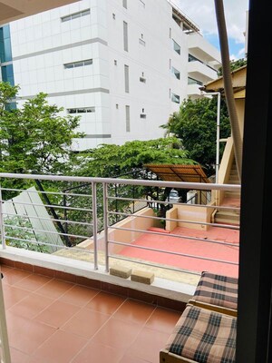 Balcony in 2 BHK Independent House at Sector 15 – for Rent