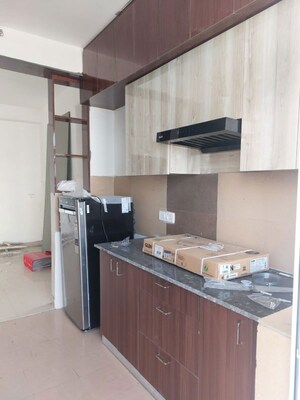 Kitchen in 3 BHK Apartment at Amarpali Exotica, Sector 50 – for Rent