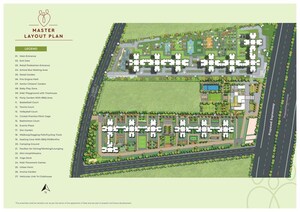 Master Plan in 3 BHK Apartment at Godrej Ananda, Bagaluru – for Sale