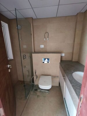 Bathroom in 4 BHK Apartment at Godrej Meridien, Sector 106 – for Rent