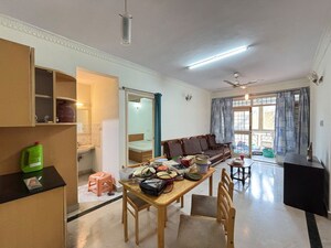 Living Room in 3 BHK Apartment at Gopalan Royal Palms, Kaggadasapura – for Rent