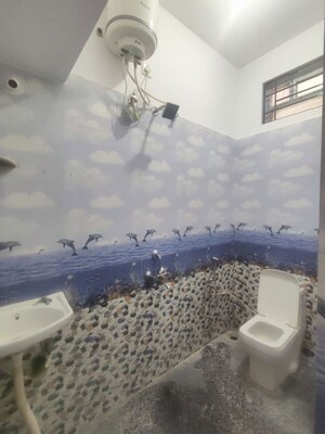 Bathroom in 2 BHK Builder Floor at Mylasandra – for Rent