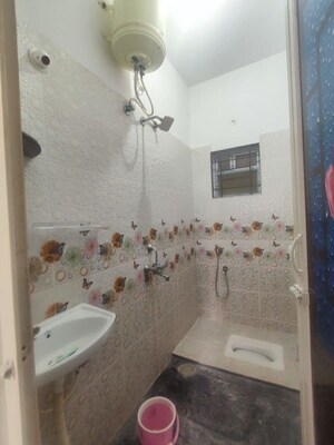 Bathroom in 2 BHK Builder Floor at Mylasandra – for Rent