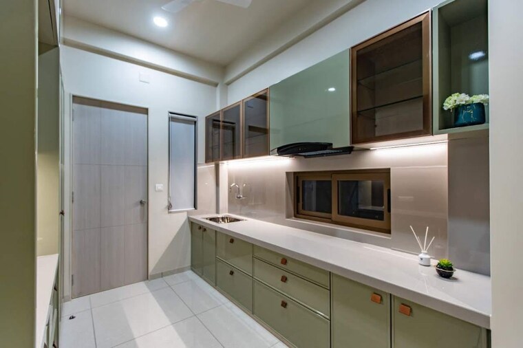 Kitchen, 24k-kingsvilla 4 Bedroom 1165 Sq.Ft. Villa In Kalali Vadodara 10457416