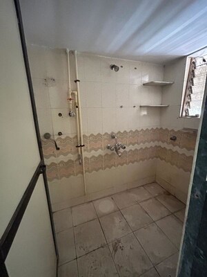Bathroom in 1 BHK Apartment at Guru Sankalp CHS, New Panvel – for Rent