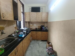 Kitchen in 2 BHK Builder Floor at Malviya Nagar – for Rent