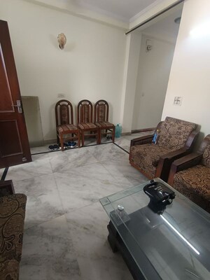 Living Room in 2 BHK Builder Floor at Malviya Nagar – for Rent