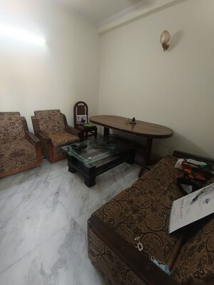 Living Room in 2 BHK Builder Floor at Malviya Nagar – for Rent
