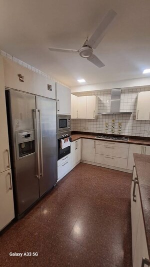 Kitchen in 3 BHK Builder Floor at Safdarjung Enclave – for Rent