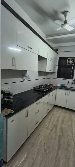 Kitchen in 1 BHK Builder Floor at Savitri Nagar – for Rent