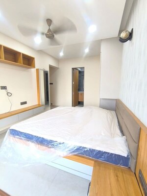 Bedroom in 3 BHK Apartment at Abrol Vastu Park, Malad West – for Rent