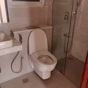 Bathroom in 3 BHK Apartment at LnT Elixir Reserve, Powai – for Rent