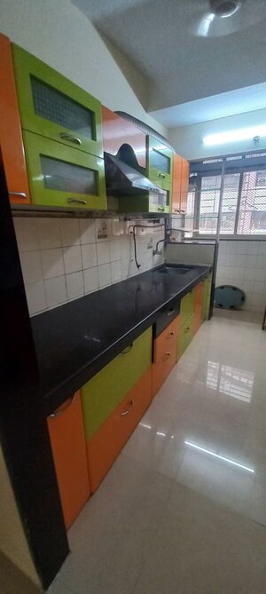 Kitchen in 1 BHK Apartment at Bhoomi Gokul, Goregaon East – for Rent