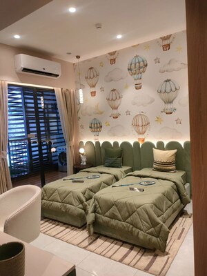 Bedroom in 4 BHK Apartment at Adani Samsara Ivana, Sector 63 – for Sale