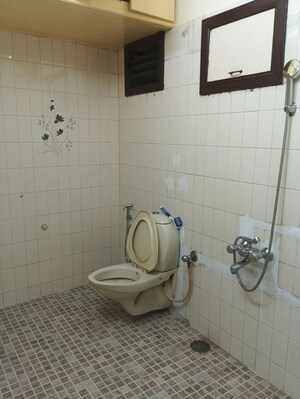 Bathroom in 1 BHK Builder Floor at Koramangala – for Rent