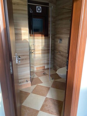Bathroom in 3 BHK Builder Floor at Chittaranjan Park – for Sale