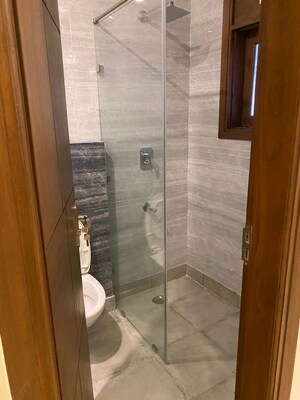 Bathroom in 3 BHK Builder Floor at Chittaranjan Park – for Sale