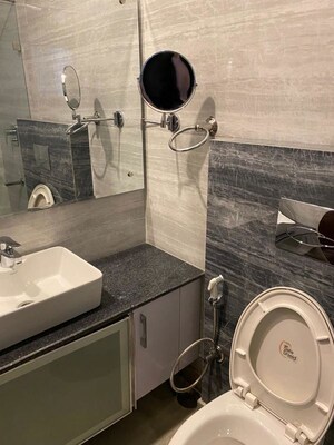 Bathroom in 3 BHK Builder Floor at Chittaranjan Park – for Sale