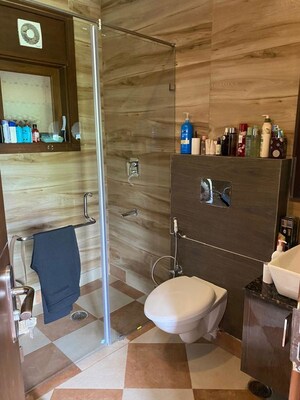 Bathroom in 3 BHK Builder Floor at Chittaranjan Park – for Sale