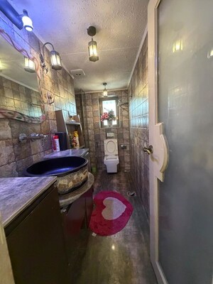 Bathroom in 3 BHK Apartment at Ellora Shopping Centre, Khar West – for Sale