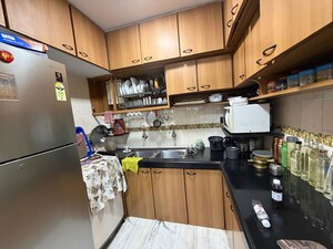 Kitchen in 3 BHK Apartment at Ellora Shopping Centre, Khar West – for Sale
