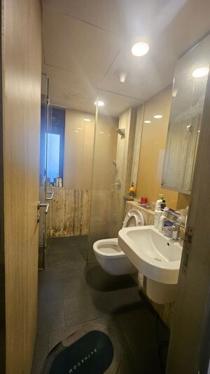 Bathroom in 2.5 BHK Apartment at New Cuffe Parade, Wadala – for Rent