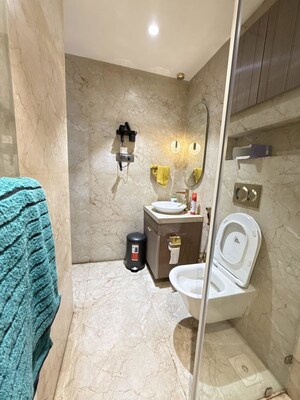 Bathroom in  Office Space at Bandra Kurla Complex – for Sale