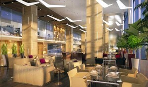 Living Room in  Office Space at Wadhwa The Capital, Bandra East – for Sale