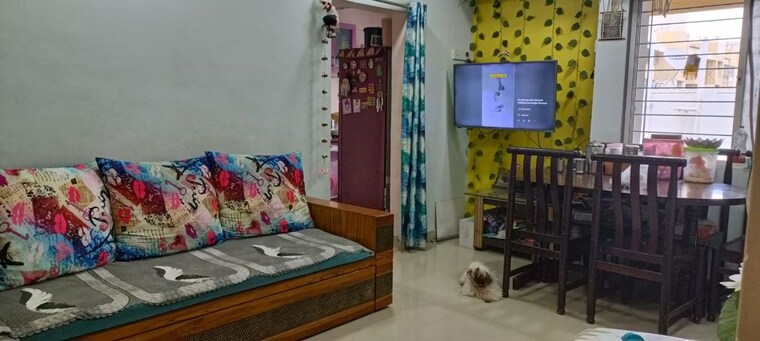 Living Room, bramha-residency 1.5 Bedroom 580 Sq.Ft. Apartment In Thergaon Pune 10457570