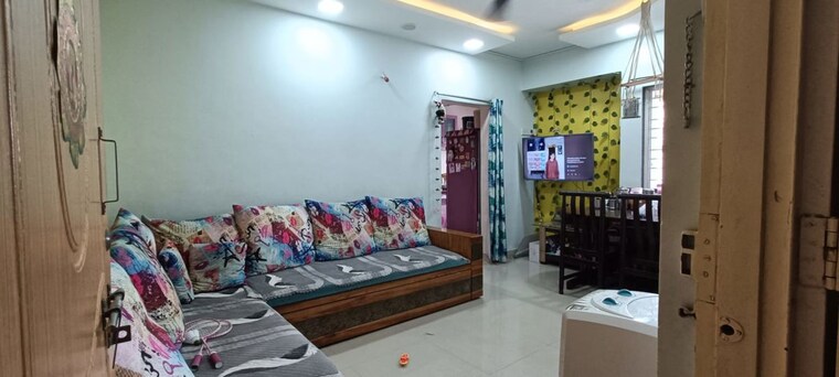 Living Room, bramha-residency 1.5 Bedroom 580 Sq.Ft. Apartment In Thergaon Pune 10457570