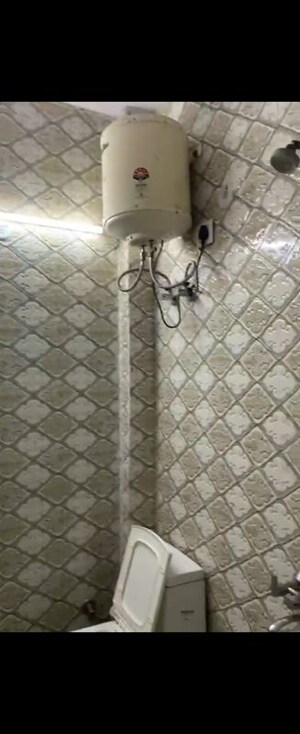 Bathroom in 1 BHK Builder Floor at Vinoba Puri – for Rent