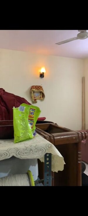 Living Room in 1 BHK Builder Floor at Vinoba Puri – for Rent