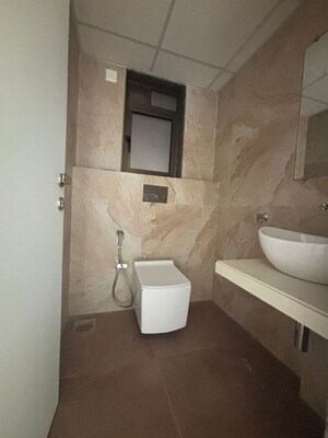 Bathroom in 3 BHK Apartment at Kanakia Silicon Valley, Powai – for Rent
