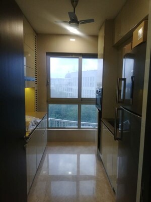 Kitchen in 2 BHK Apartment at Hiranandani Atlantis, Powai – for Rent