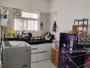 Kitchen in Studio Apartment at Nyati Elysia, Kharadi – for Rent