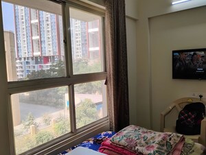 Bedroom in Studio Apartment at Nyati Elysia, Kharadi – for Rent