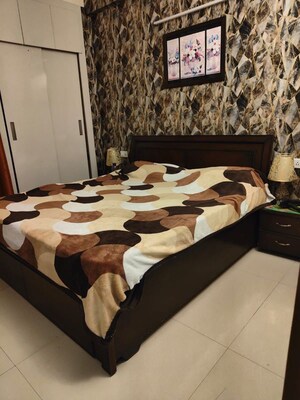 Bedroom in 3 BHK Apartment at Sushma Joynest MOH, Bir Chhat – for Rent