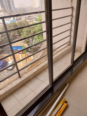 Balcony in 2 BHK Apartment at Sethia Link View, Goregaon West – for Rent