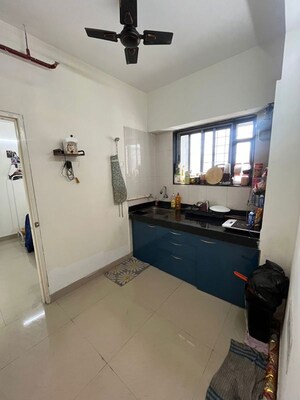 Kitchen in 1 BHK Apartment at Om Siddhi CHS Malad, Malad West – for Rent