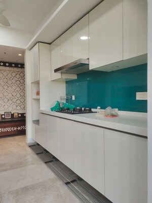 Kitchen in 3.5 BHK Apartment at Lodha Fiorenza, Goregaon East – for Rent