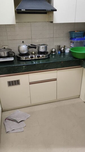 Kitchen in 1 BHK Apartment at Shree Vardhman Green Court, Sector 90 – for Rent