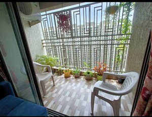 Balcony in 2 BHK Apartment at Lodha Codename Premier, Dombivli East – for Rent