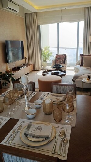 Living Room in 3 BHK Apartment at Piramal Mahalaxmi, Mahalaxmi – for Sale