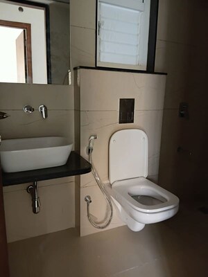 Bathroom in 2.5 BHK Apartment at Pristine Allure, Kharadi – for Rent