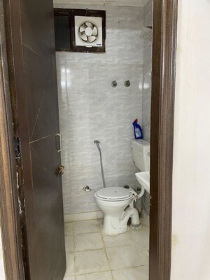 Bathroom in 3 BHK Builder Floor at Panchsheel Vihar – for Rent