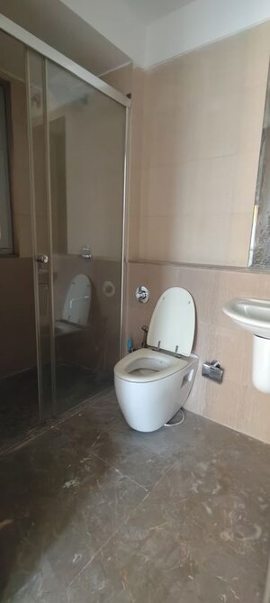 Bathroom in 3 BHK Apartment at DB Realty Orchid Woods, Goregaon East – for Rent